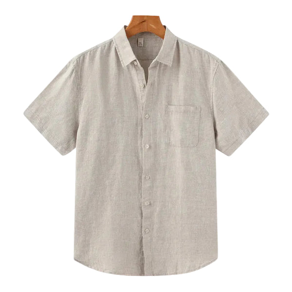 Zanzibar - 100% Linen Shirt (Shortsleeve)