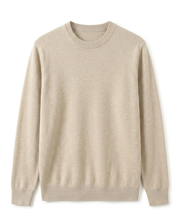 Wool Round-neck Sweater