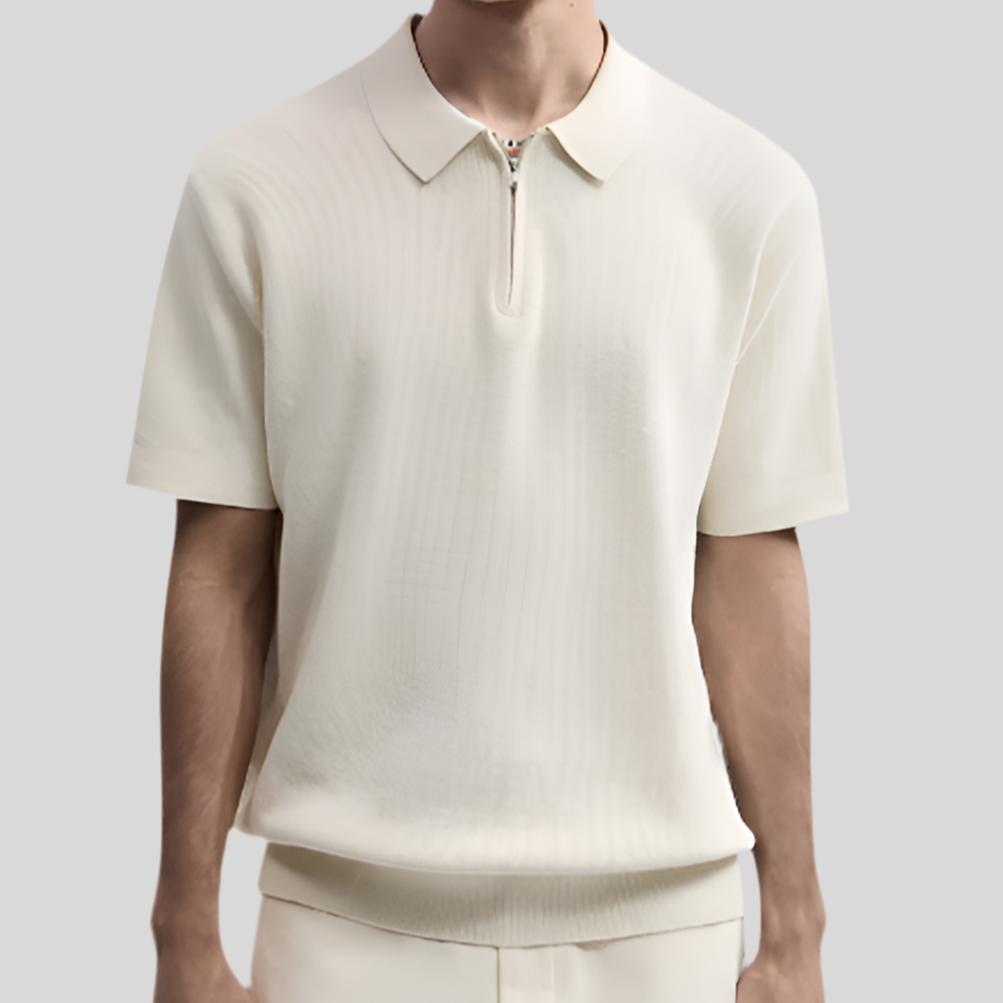 Marbella Zip Up Polo