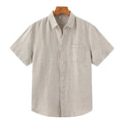 Zanzibar - 100% Linen Shirt (Shortsleeve)