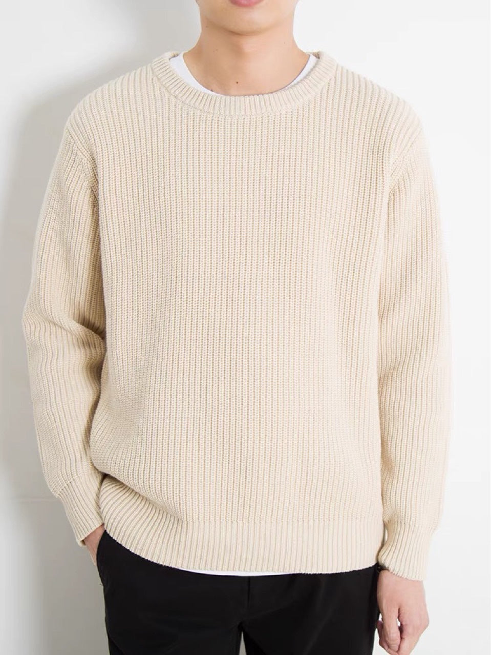 Relaxed Fit Knitted Sweater