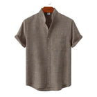 The Casa Blanca - Linen Shirt (Shortsleeve)