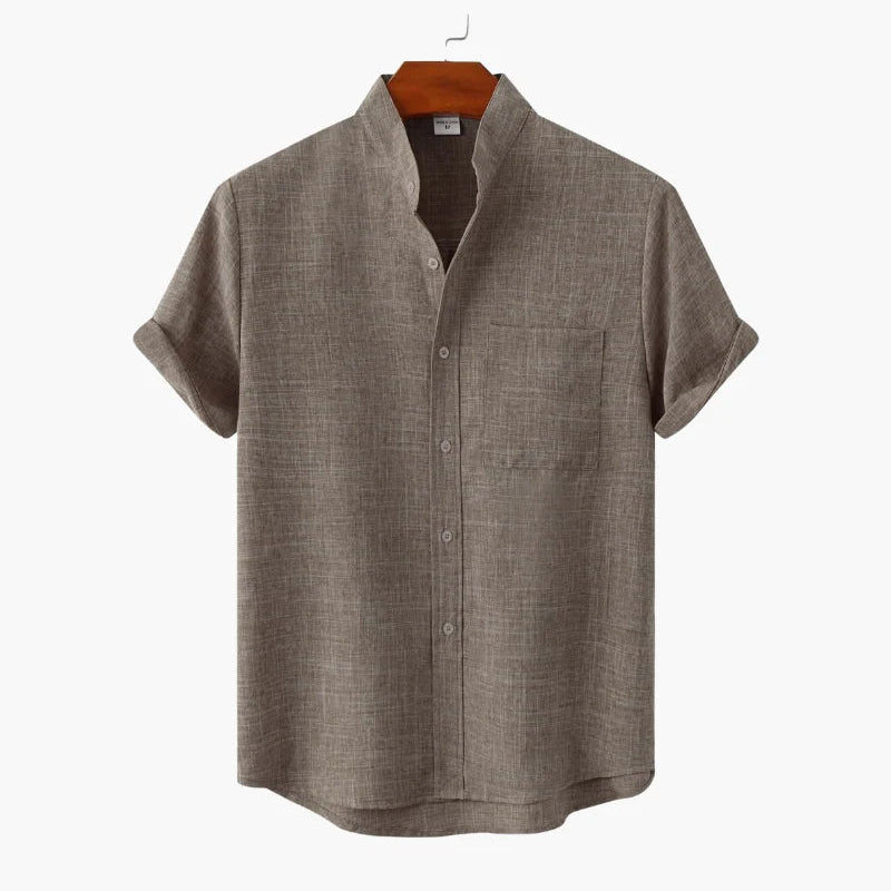 The Casa Blanca - Linen Shirt (Shortsleeve)