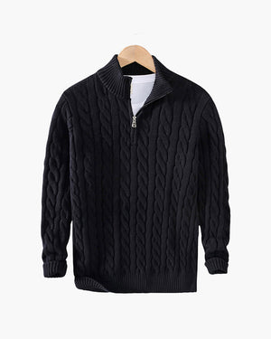 Verbier Half Zip Sweater - Old Money