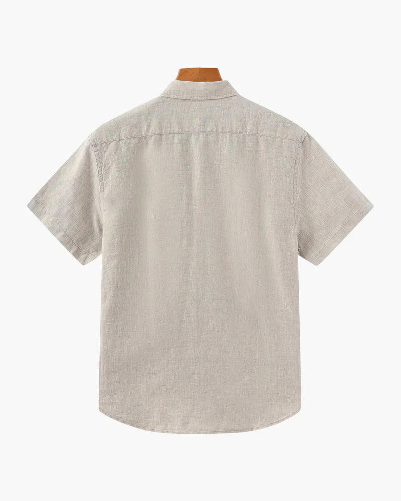 Zanzibar - 100% Linen Shirt (Shortsleeve)