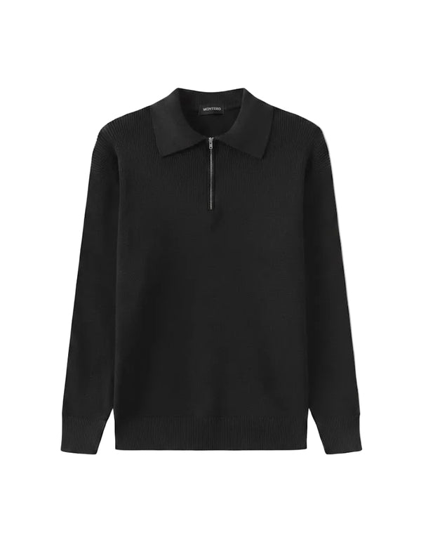 Half zip sweater