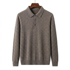 100% Wool Longsleeve Polo